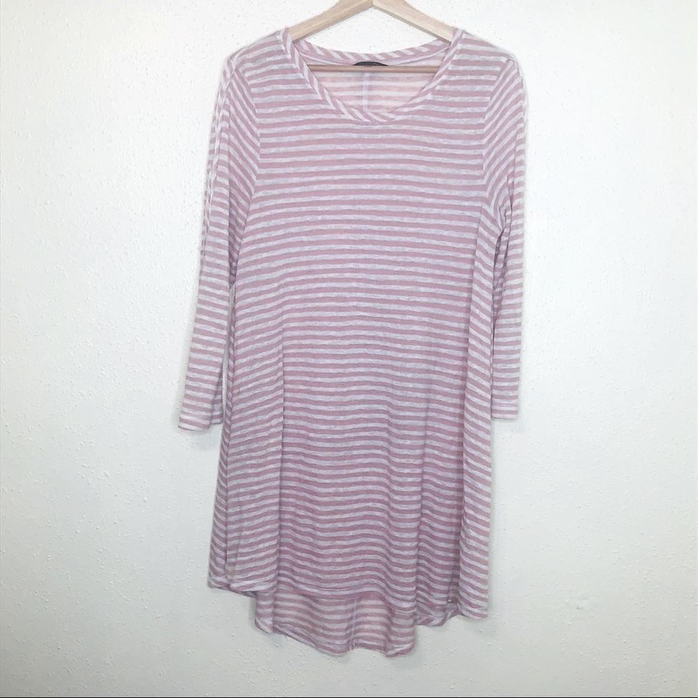 John.Mark Pink Striped Dress